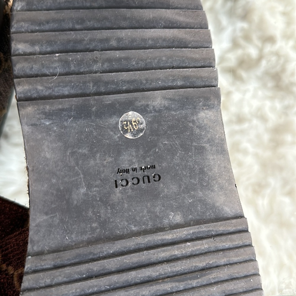 Gucci Angelina Platform Logo Slide - Picture 11 of 12